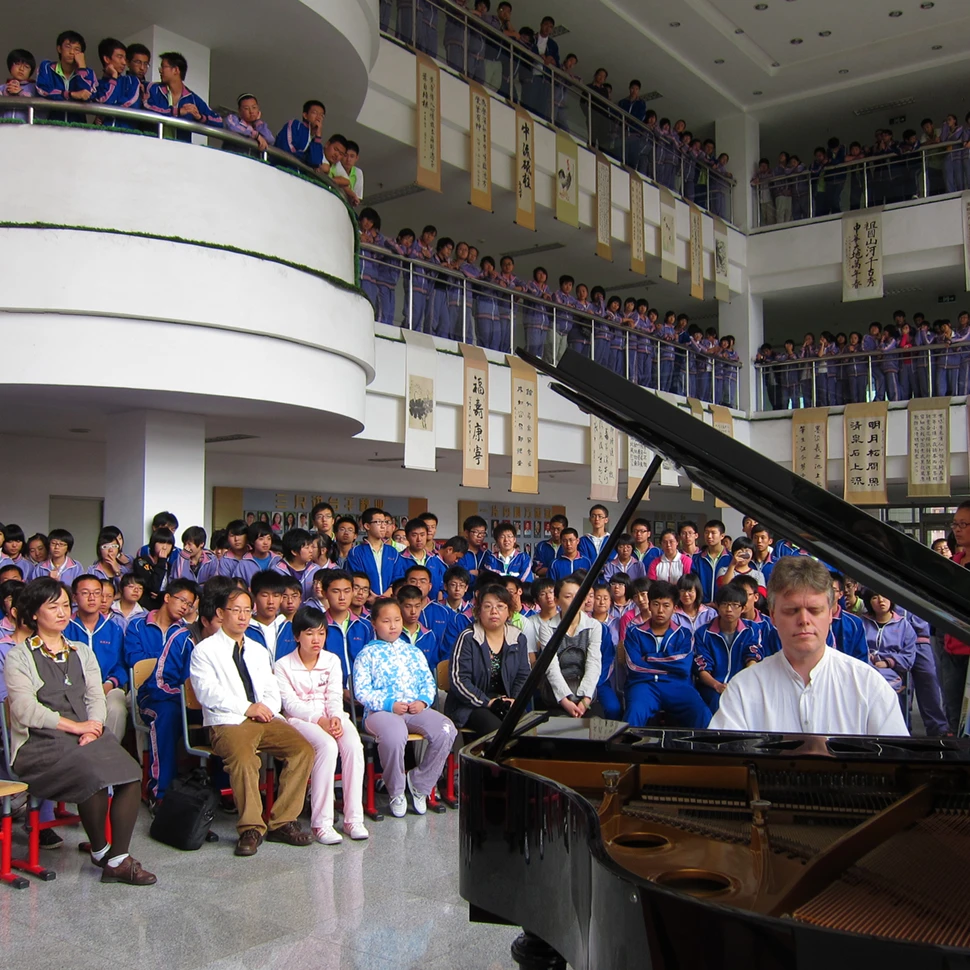 Pianist Peter Braun-Feldweg